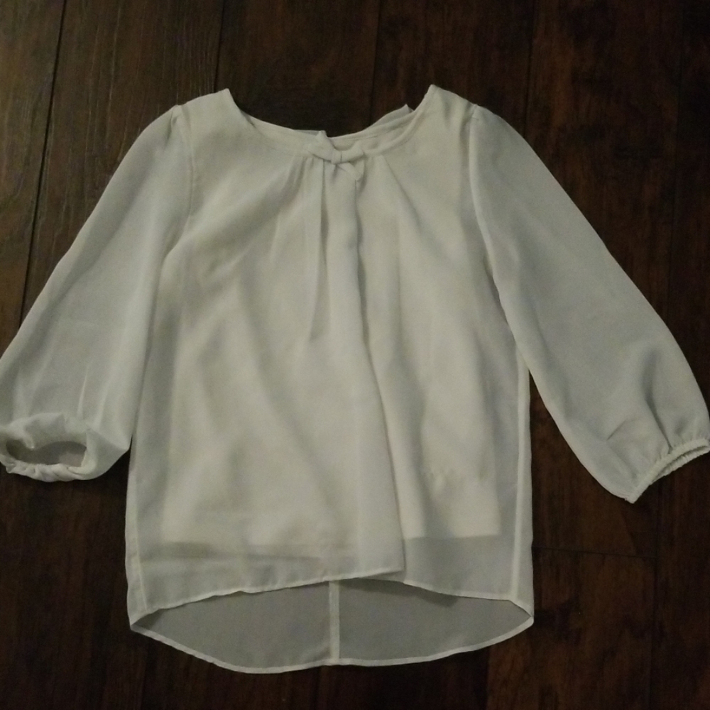 Girls white blouse